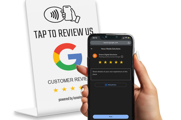 Boost Your Local Business with a Google Reviews Tap Stand