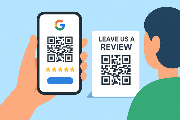QR code for Google Reviews