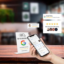 Google Review Stand, Boost Your Reputation with our NFC Stand